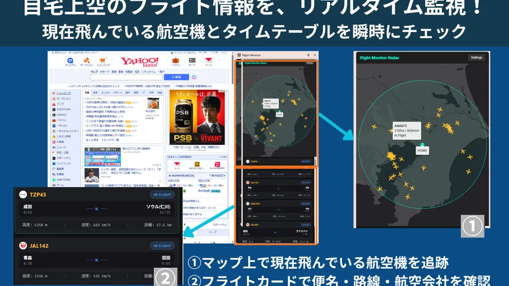 Flight Monitor 動作イメージ